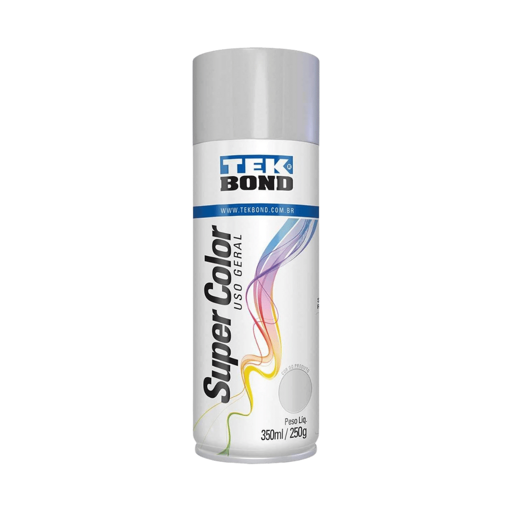 Tinta Spray Platina Uso Geral 350ml - Tekbond