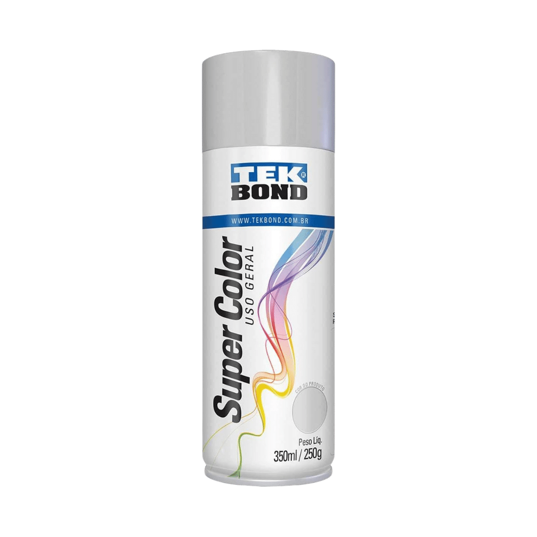 Tinta Spray Platina Uso Geral 350ml - Tekbond
