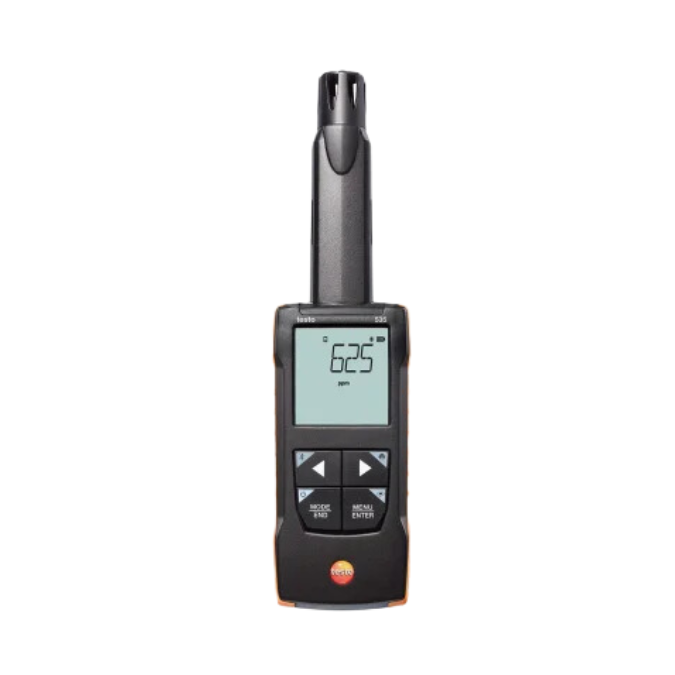 Instrumento de Medição Digital De CO2 c/ Conexão De Aplicativo 535 - Testo