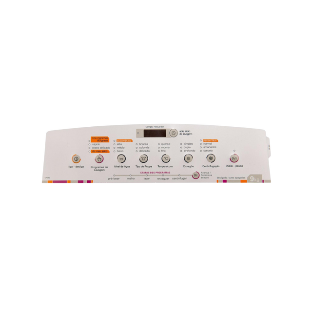 Painel Decorativo Lavadora Brastemp 9kg  BWH09B - CP