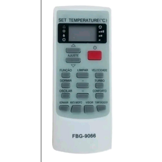 Controle Remoto Para Ar Condicionado Elgin - FBG
