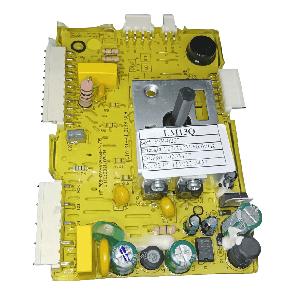 Placa Potência Lavadora Electrolux Lm13q 70203477 Bivolt - MS