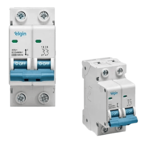 Mini Disjuntor Bipolar  32A DEP3-2C32 - Elgin