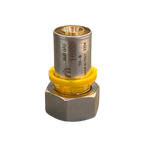 Conector Fixo Fêmea 16mm X 1/2 Multi Gás ( Multicamada ) - EMMETI