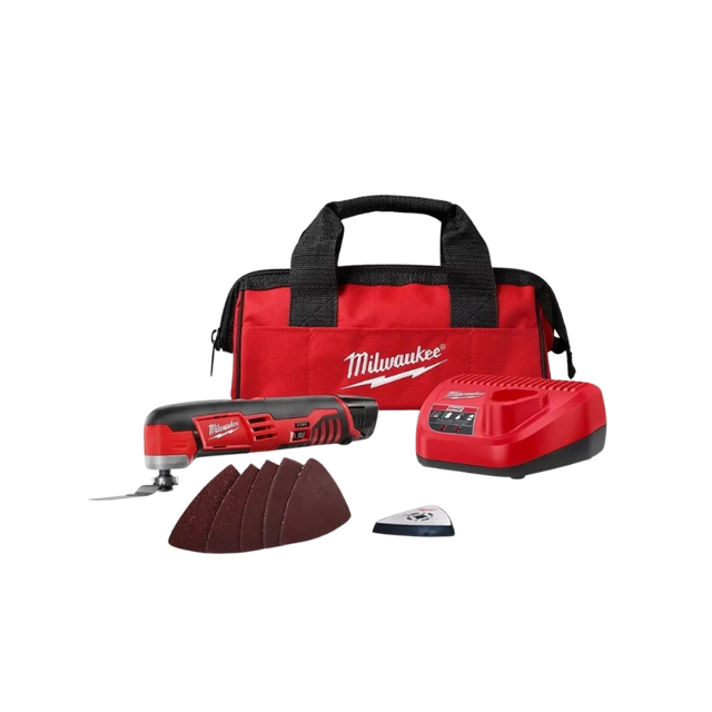 Multicortadora - (1) Bateria 12V/ (1) Carregador/ (1) Bolsa/ (3) acessórios (2426-159N)  - Milwaukee