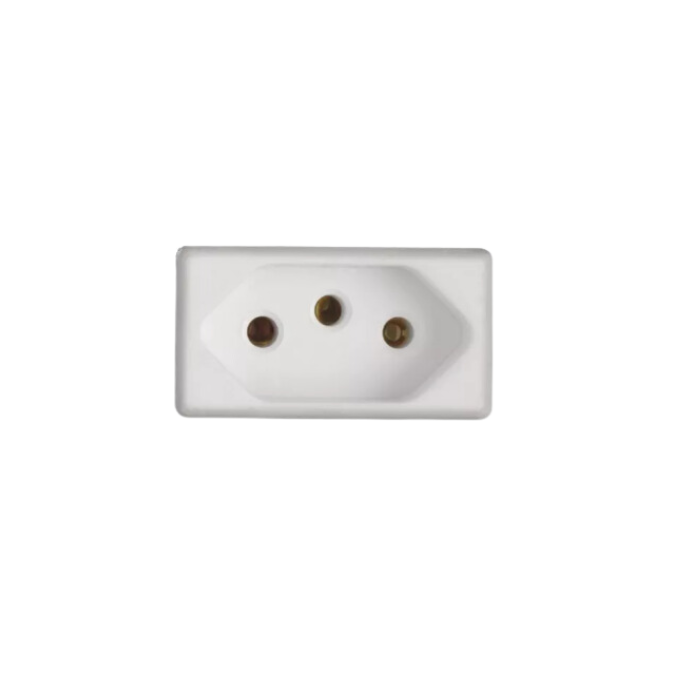 Modulo / Tomada ( 3P 10A Branco ) ( 57115030 ) - Tramontina