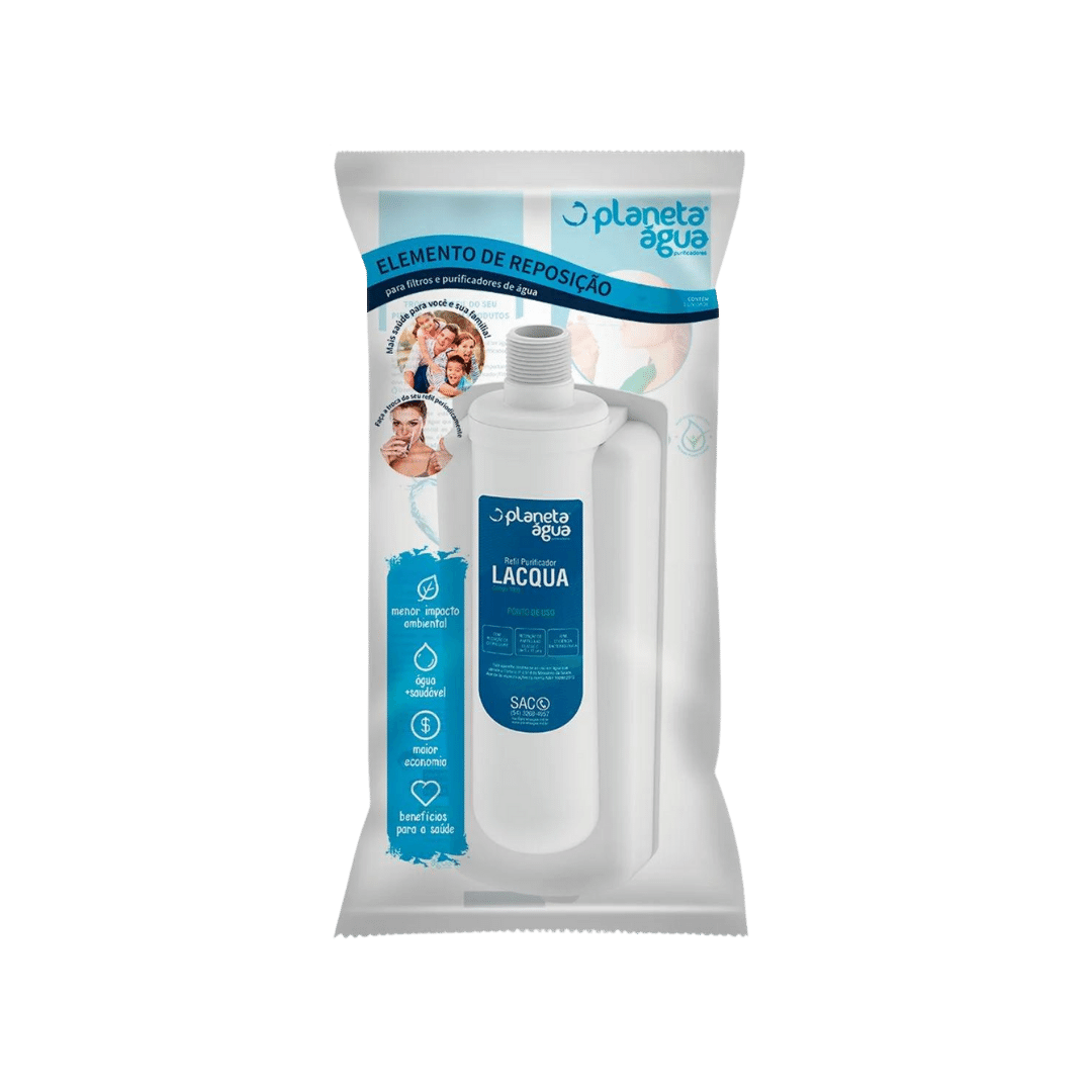 Refil Lacqua 1008a - Compatível com Aparelhos: Latina PA, Purimix, Puri Ice, Puritronic, PA335 e PA355.