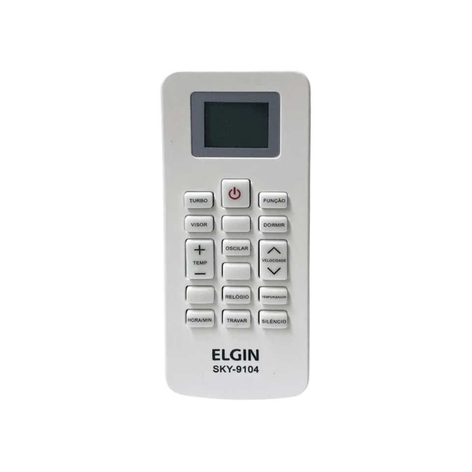 Controle Remoto Elgin (Eco Inverter / Ecologic) 9000 A 30000 BTUS (SKY - 9104 )