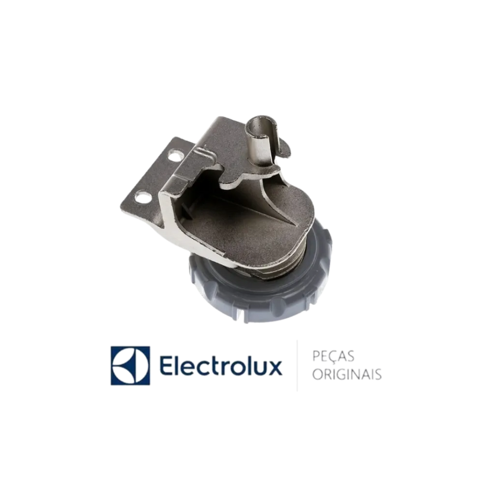 Pe / Dobradiça Inferior Direita ( Completo ) Geladeira Camile - Electrolux Original