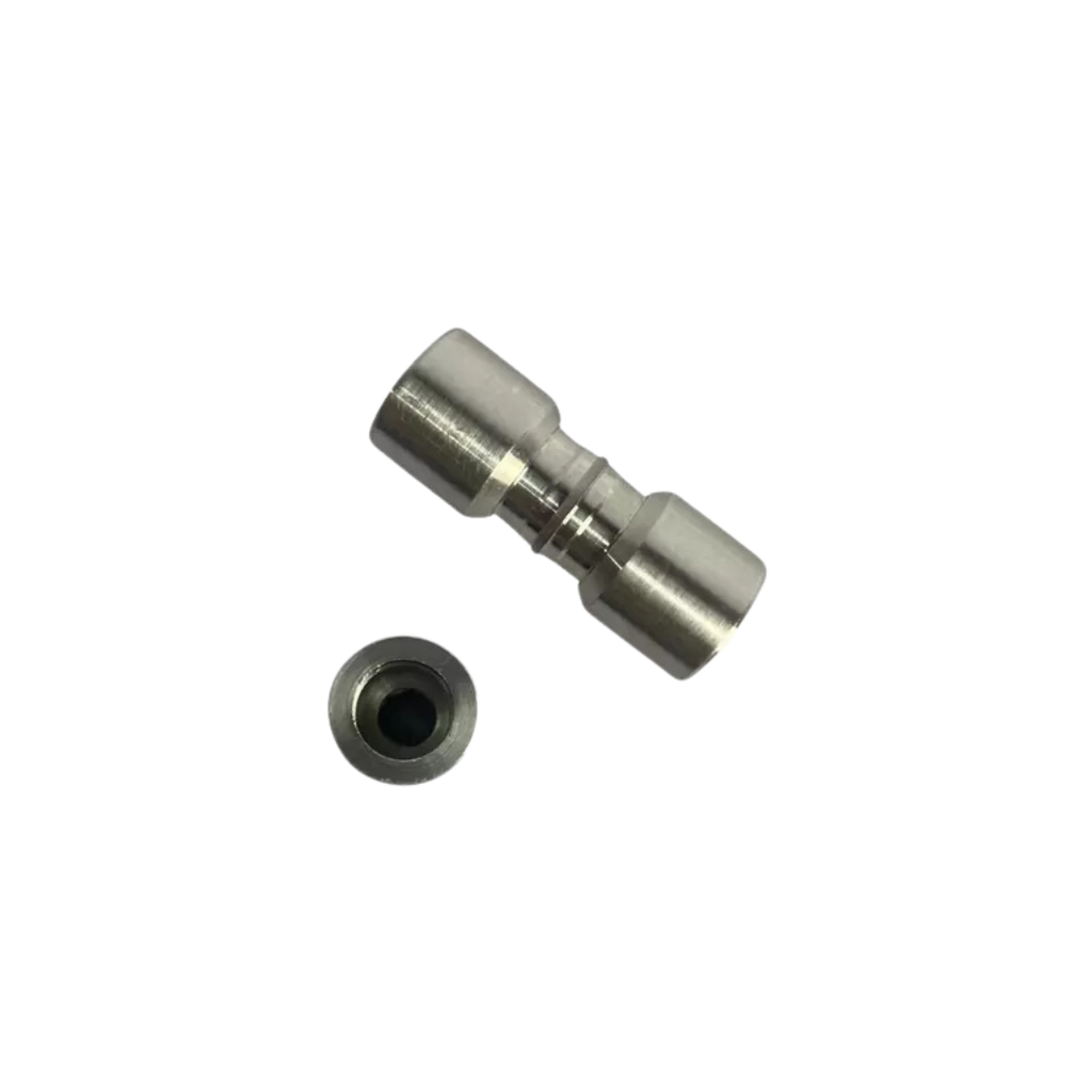 União Lokring 1/4 x 3/8 Alumínio