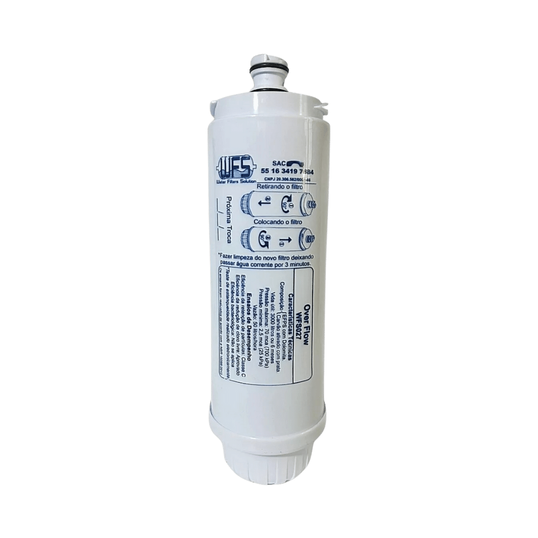Refil Over Flow p/ Purificador De Água IBBL FR600 MODELO bico com recorte ( novo) - WFS