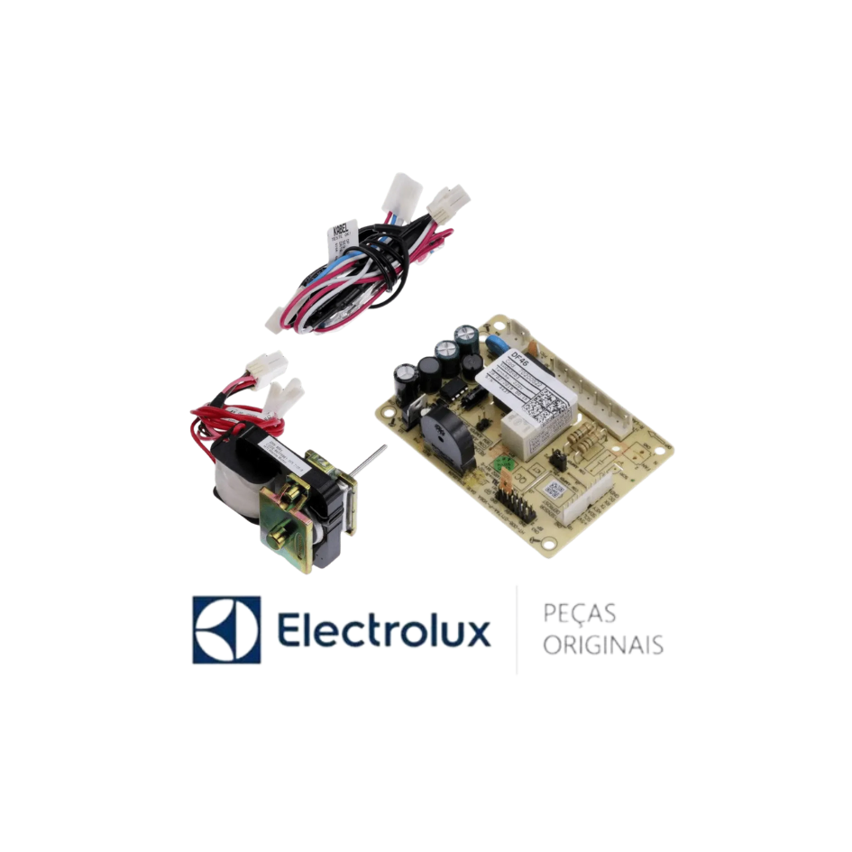 Kit Placa ( Placa / Rede Sensor / Motor ventilador ) 220v DF47 / DF50 - Electrolux Original