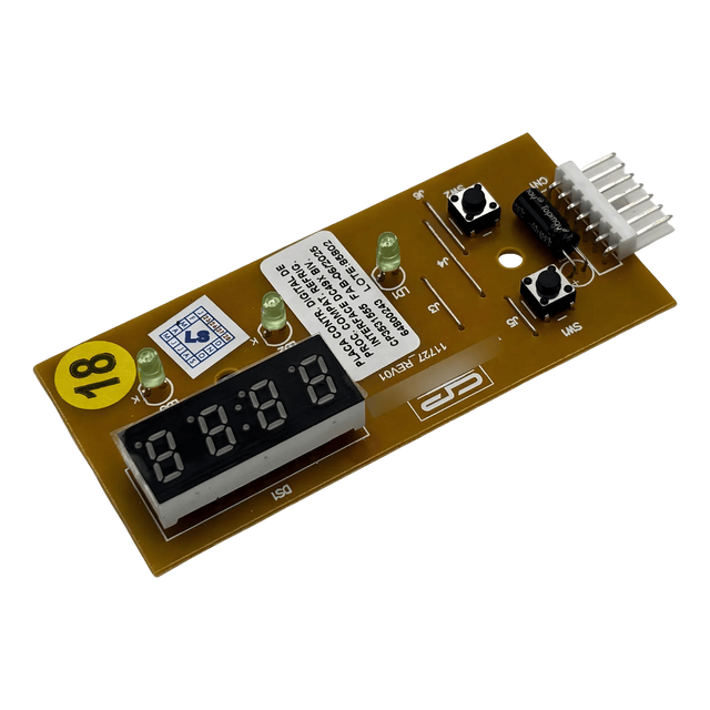 Placa Controladora Digital De Processo Compativel C/ Refrigerador Interface DC49X Bivolt - CP
