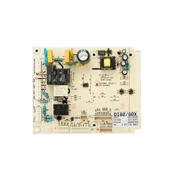 Placa Potência DI80X /  DT80X ( A02607601 / A02607602 ) - Electrolux Original