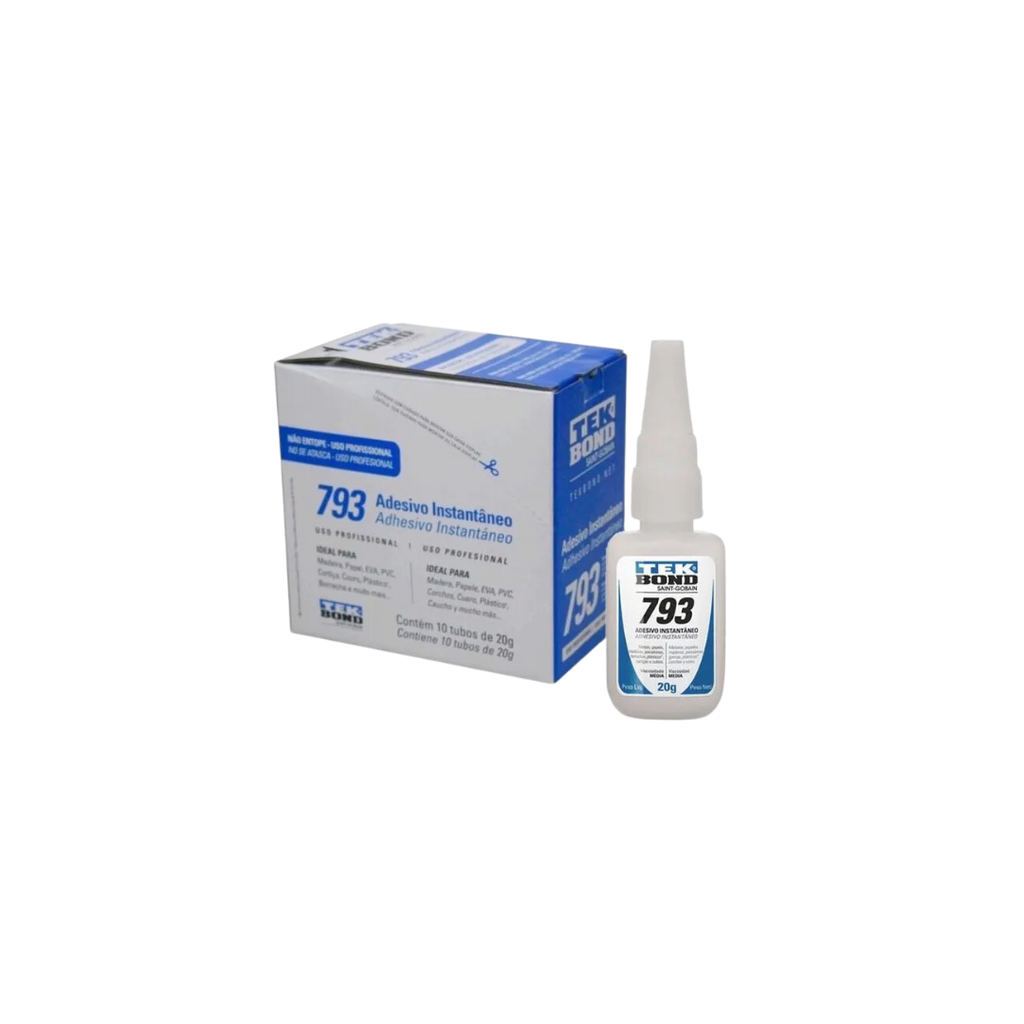 Cola Adesiva Instantânea 793/20G - Tekbond