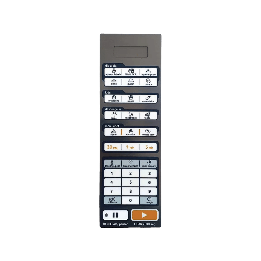 Membrana Micro-Ondas Midea Liva Mtae 21/22 Espelhado Alado