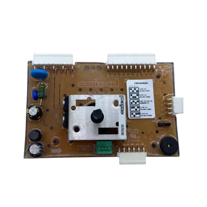Placa Potencia Multi Modelos Electrolux Bivolt Comp LPR13 / LPR14 / LPR16 / LPR17 / LAC16 / LAP16  - EMICOL