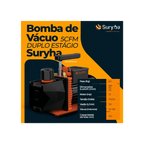 Bomba de Vácuo 5CFM Duplo Estágio - Suryha