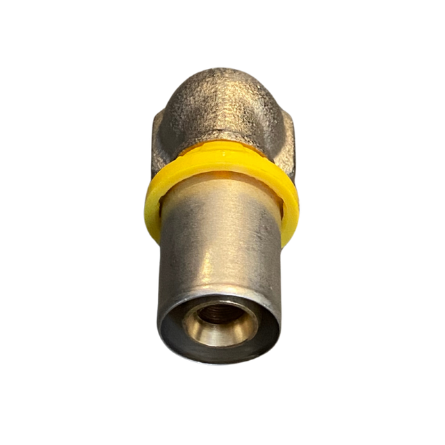 Cotovelo Fêmea p/ Gás 1/2 x 16mm Prensar (Multicamada) - EMMETI