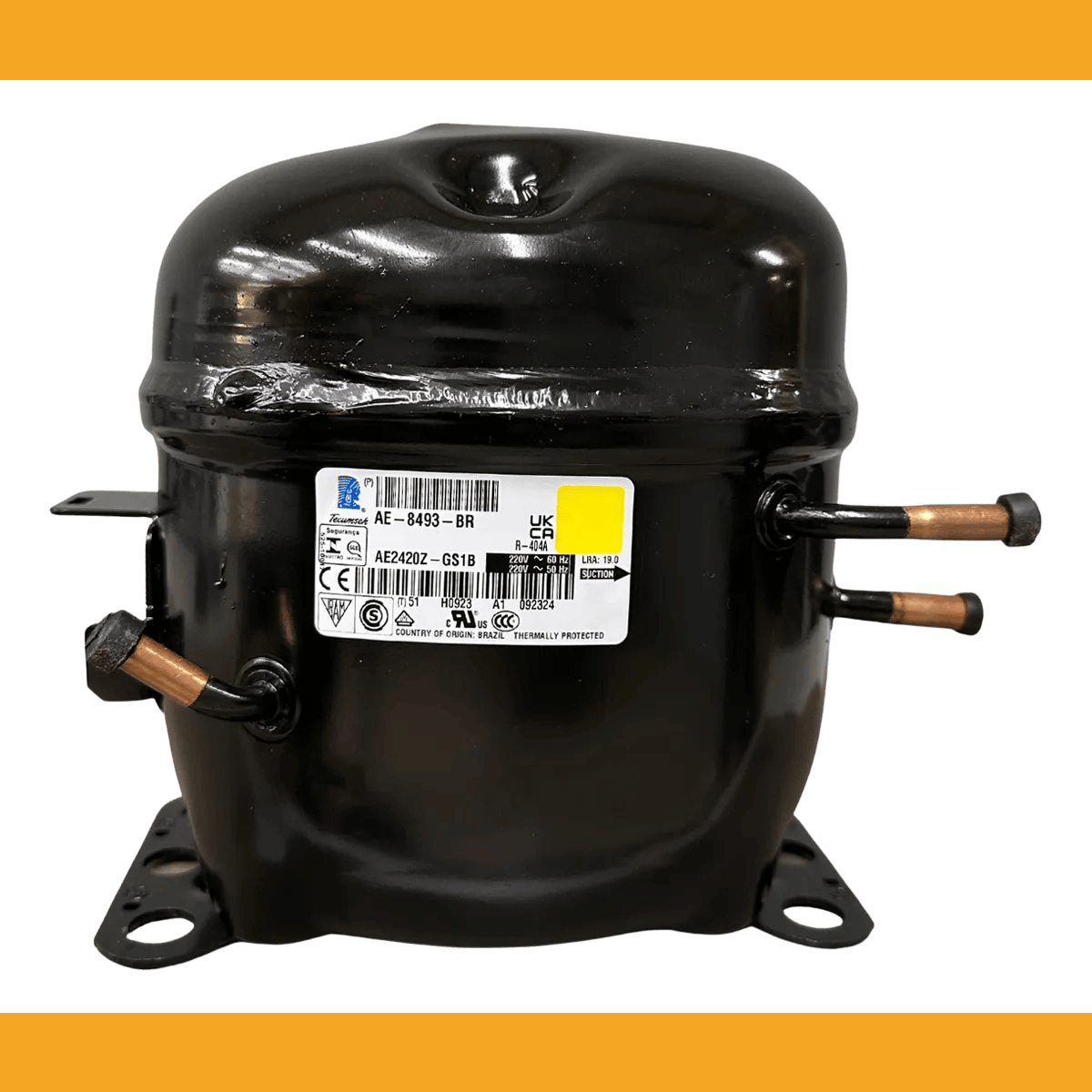 Compressor 1/2 R404 220V AE2420Z-GS1B - Tecumseh