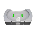 Recipiente Bandeja de Evaporacao Electrolux / Brastemp / Consul Cinza Burdog