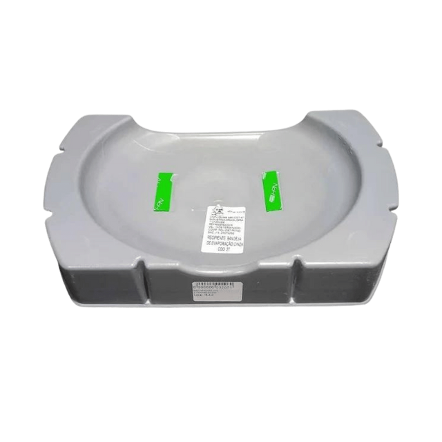 Recipiente Bandeja de Evaporacao Electrolux / Brastemp / Consul Cinza Burdog