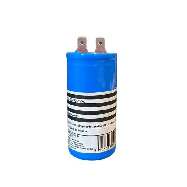 Capacitor Partida 100uf 250vac - SOK