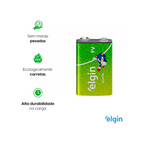 Bateria Alcanina 9V | 6L61 - ELGIN