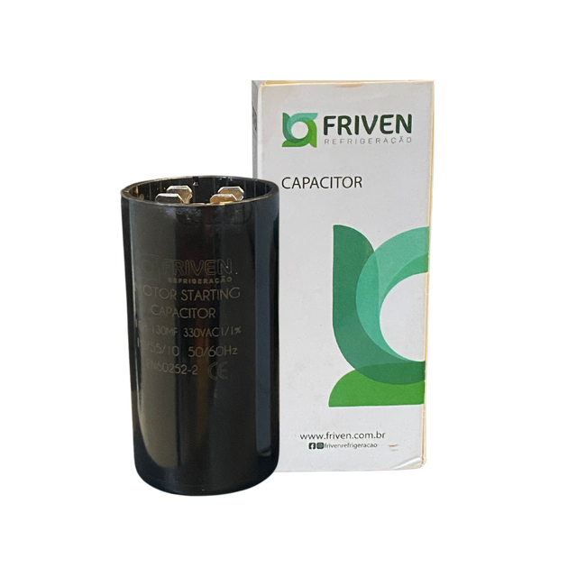 Capacitor De Partida 108 - 130UF 330VAC - Tipi