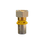 Conector Fixo Fêmea 16mm X 1/2 Multi Gás ( Multicamada ) - EMMETI