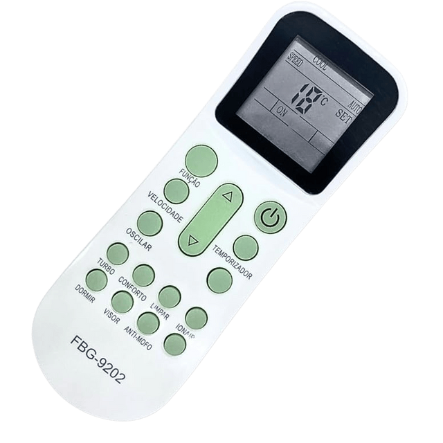 Controle Remoto Para  Ar Condicionado Elgin - FBG