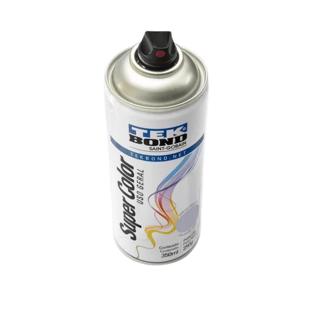 Tinta Spray Platina Uso Geral 350ml - Tekbond
