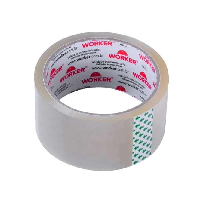 Fita p/ Empacotamento (Transparente) 48mm x 45m - Worker